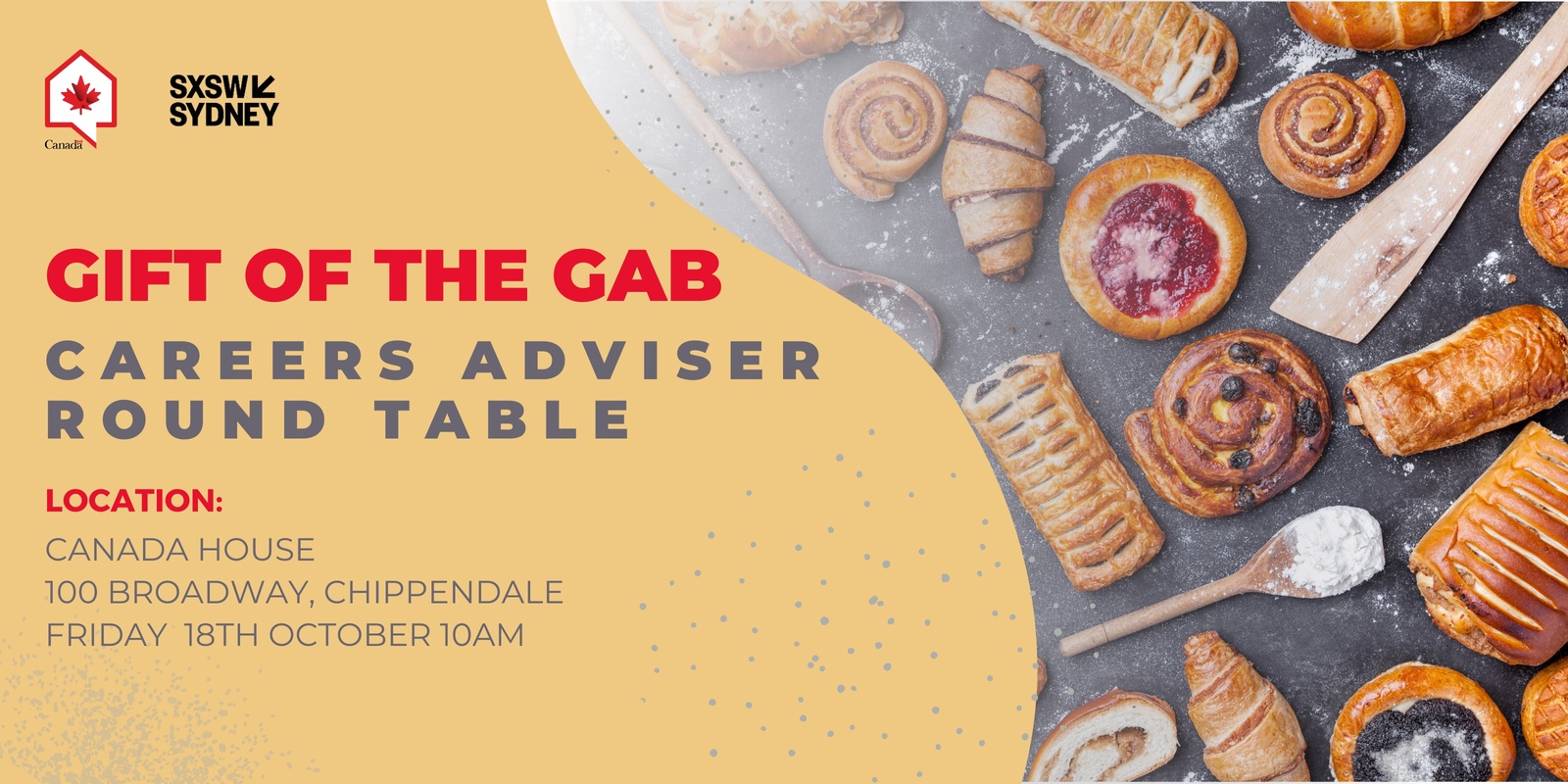 Banner image for Gift of the Gab: Breakfast Round Table for Careers Advisers