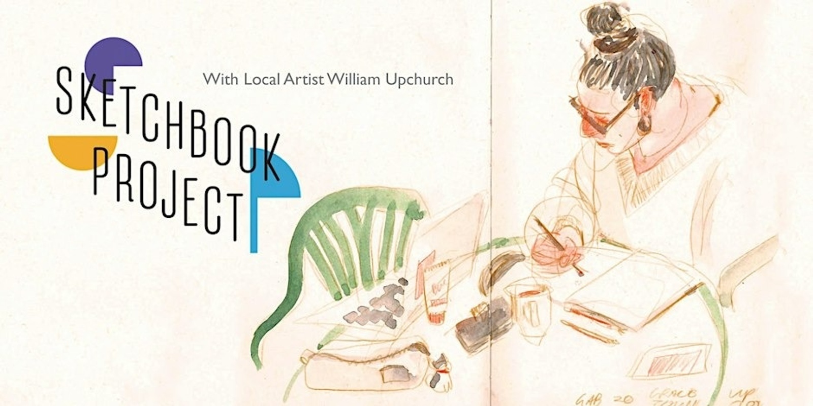 Banner image for Explore Creative Practice through Sketchbooks!