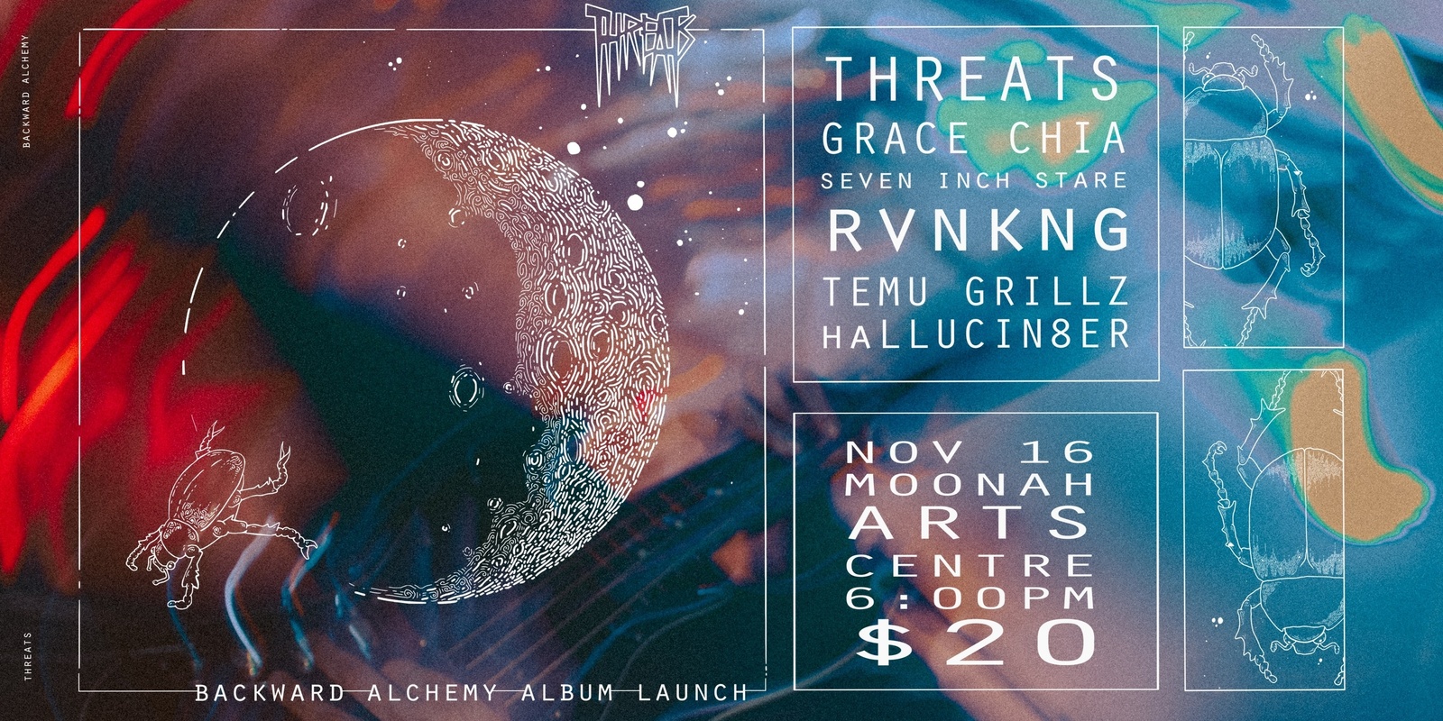 Banner image for Threats Album Launch