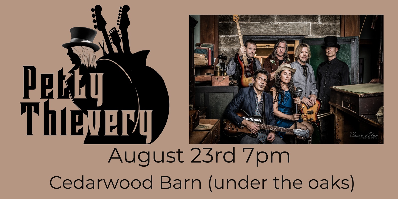 Banner image for Petty Thievery at the Cedarwood Barn 