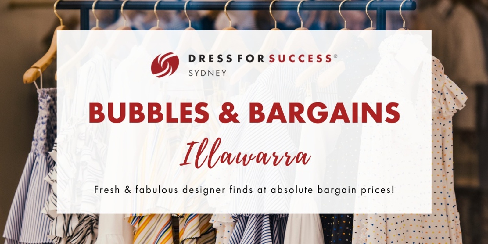 Banner image for Illawarra Bubbles and Bargains