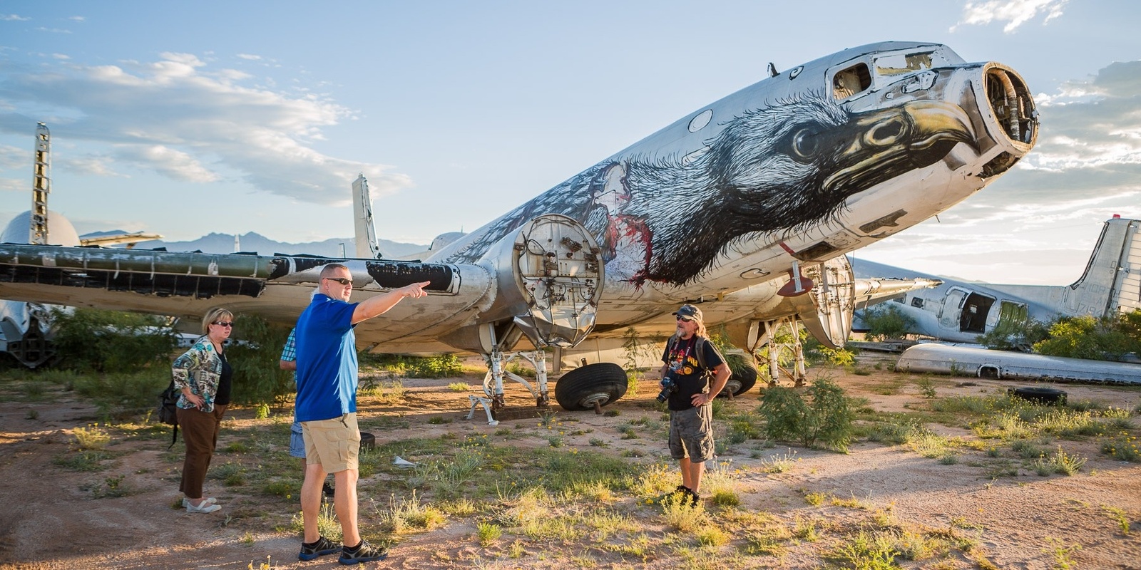 Banner image for Boneyard Safari Hands on Tour, Nov 13th 2024 at Aircraft Restoration Mgt