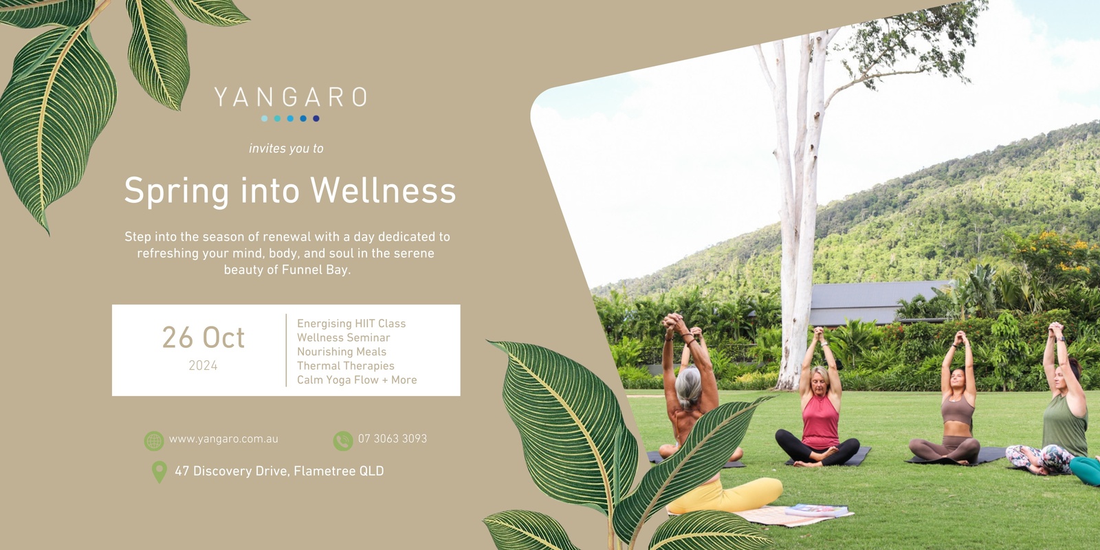 Banner image for Spring into Wellness at Yangaro