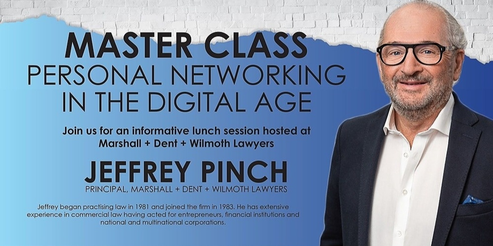 Jeffrey Pinch - Personal Networking in the Digital Age