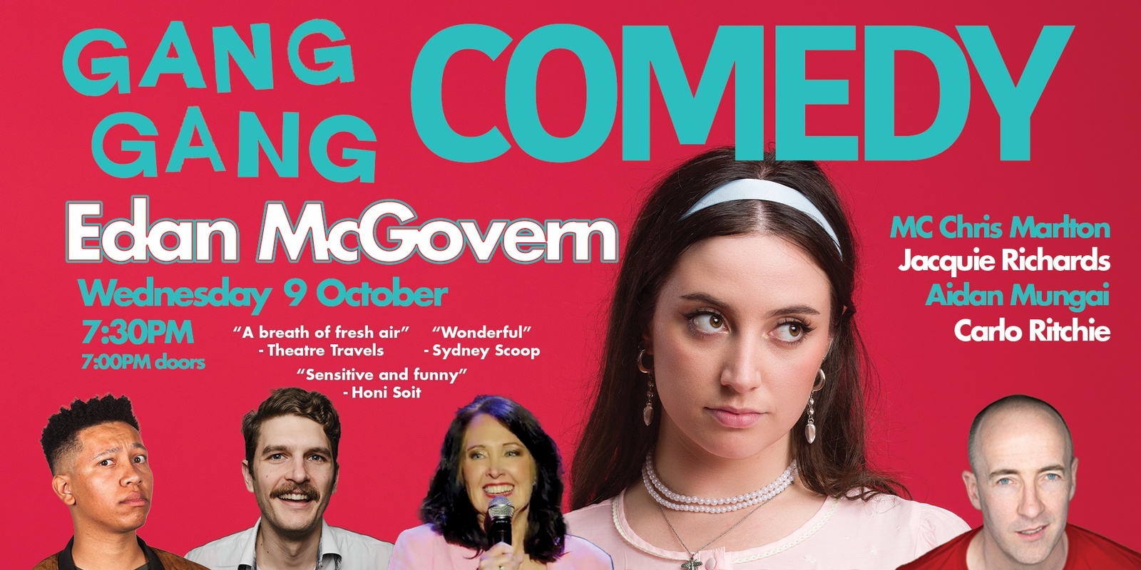 Banner image for Gang Gang Comedy - Edan McGovern