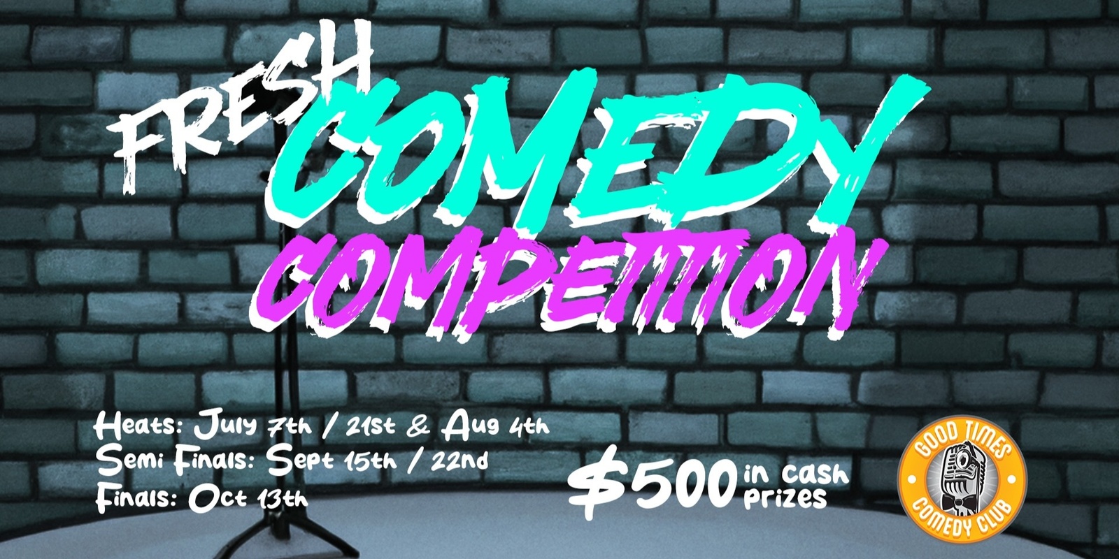 Banner image for FRESH Comedy Competition - HEATS