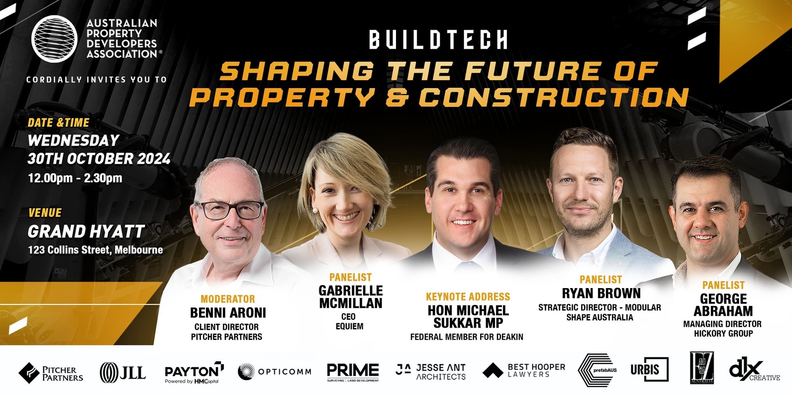 Banner image for BuildTech: Shaping The Future of Property & Construction