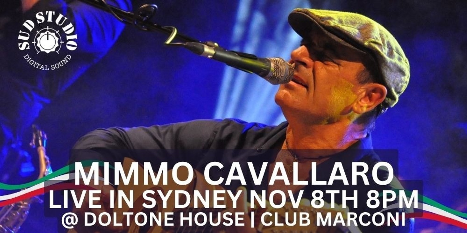 Banner image for LIVE IN SYDNEY | MIMMO CAVALLARO - Direct from Italy at Doltone House, Club Marconi