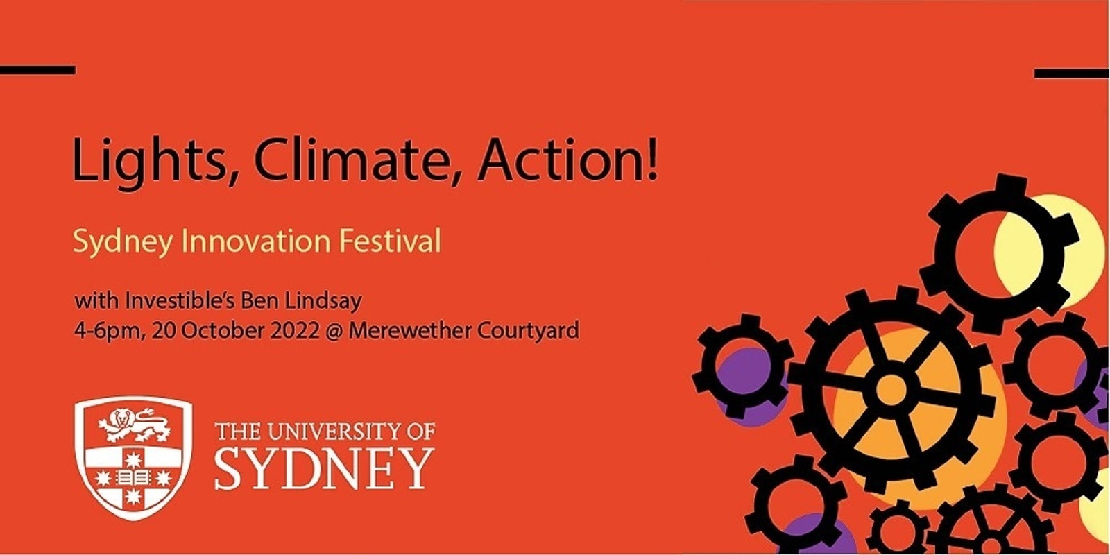 Banner image for Lights, Climate, Action!