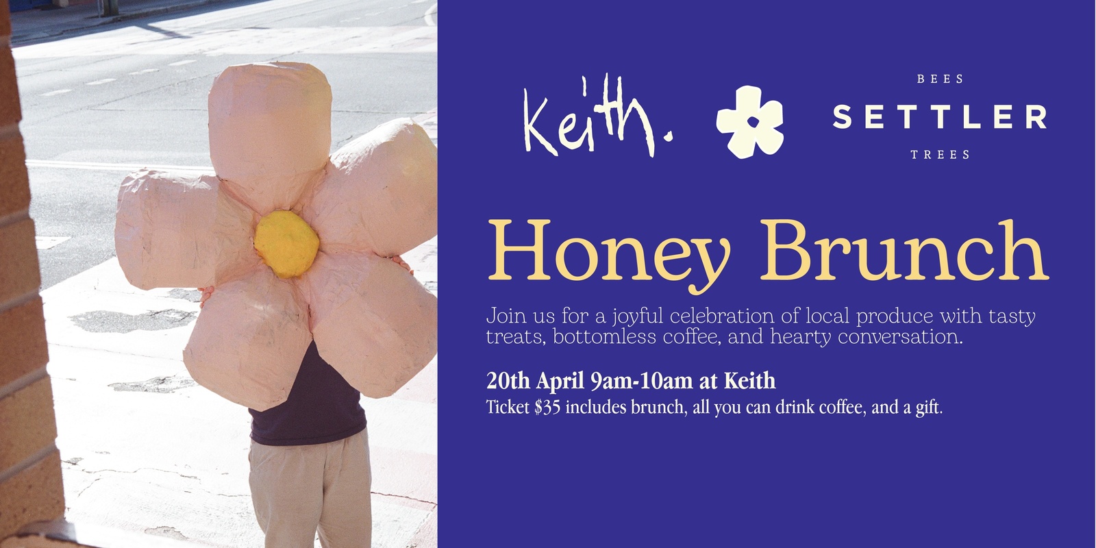 Banner image for KEITH X SETTLER HIVES Honey Brunch