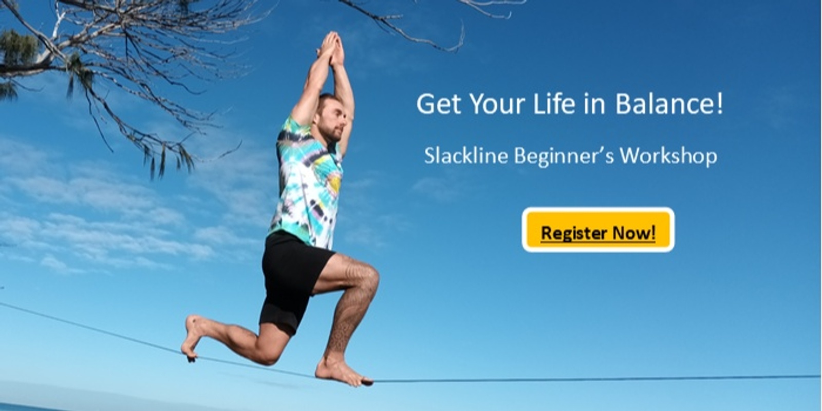 Banner image for Slackline Beginner Workshop Feb 11th