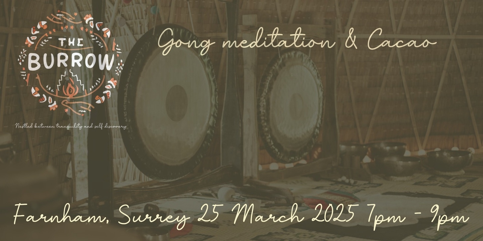 Banner image for Forest Harmony: Gong Meditation & Cacao