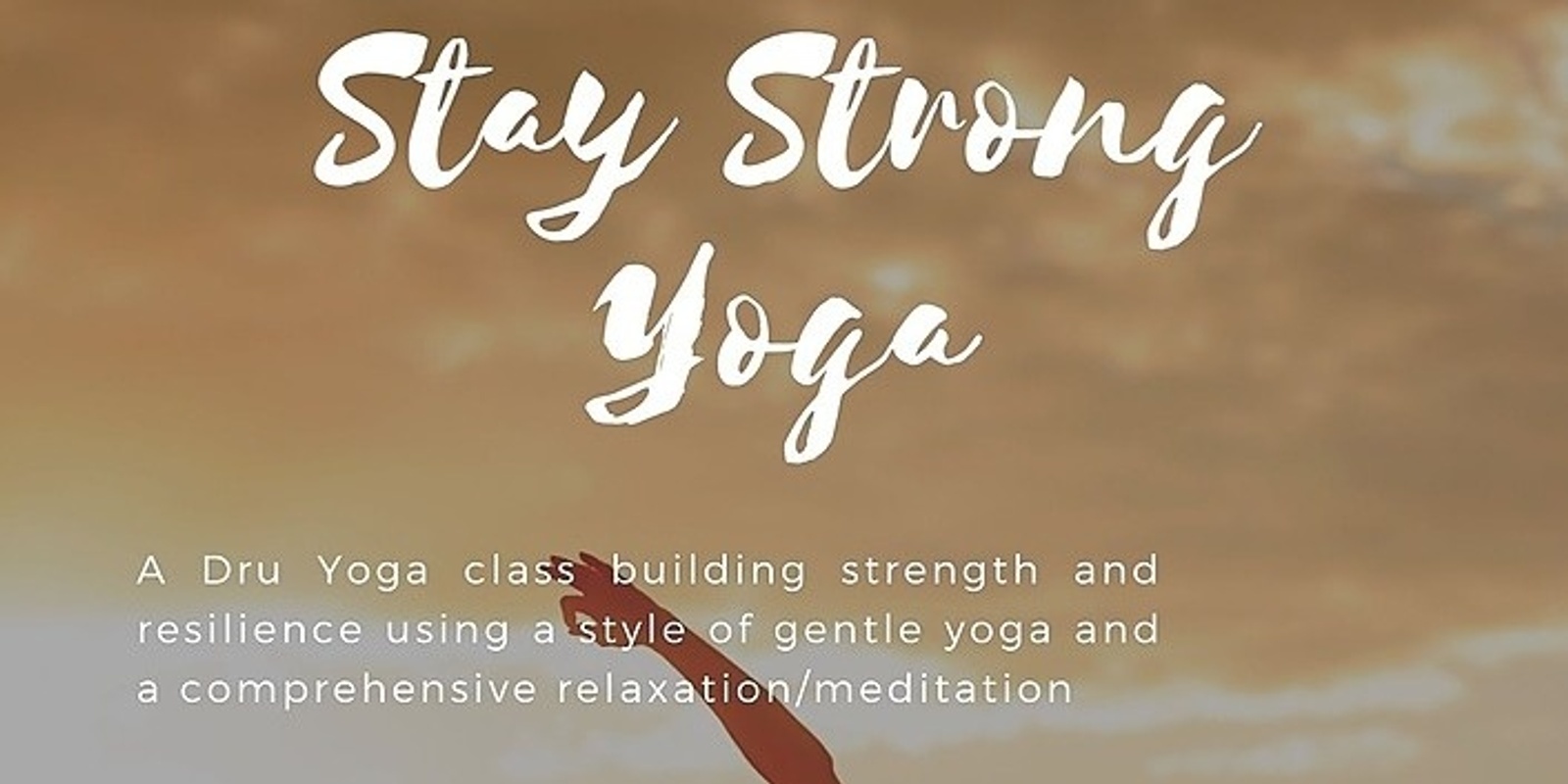 Banner image for "Stay Strong" Yoga