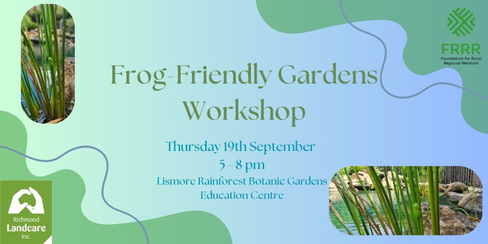 Banner image for Frog-Friendly Gardens Workshop