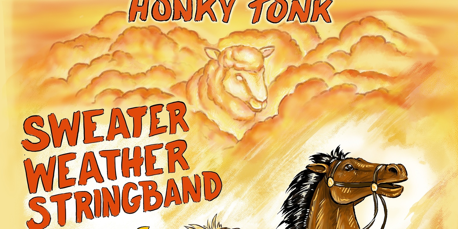 Banner image for Honky Tonk w/ Sweater Weather String Band @ the Quilcene Lantern