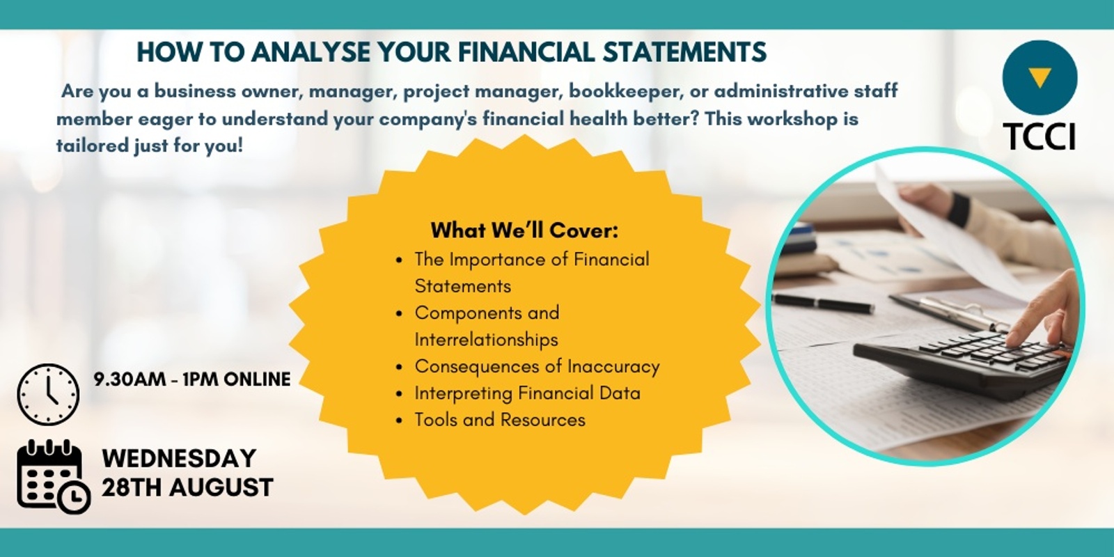 Banner image for How to Analyse Your Financial Statements