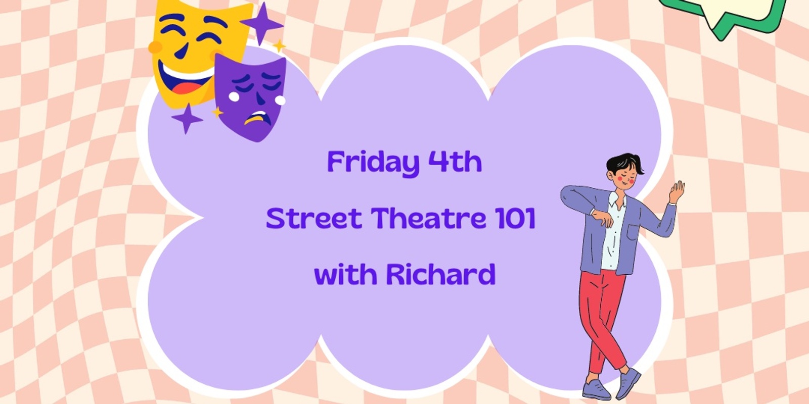 Banner image for Street Theatre 101 at Youth ARC: 12-25 ONLY