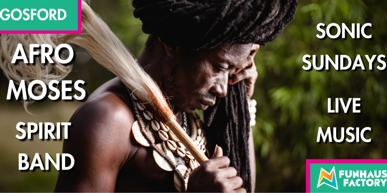 Banner image for LIVE MUSIC: Afro Moses Spirit Band