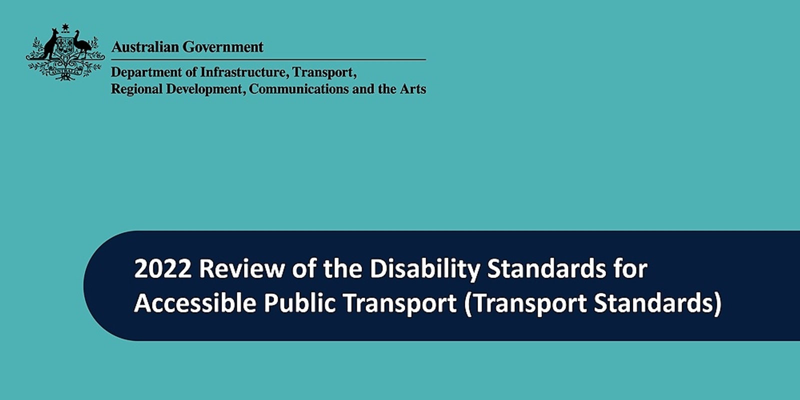 Banner image for Webinar: 2022 Review of the Disability Transport Standards
