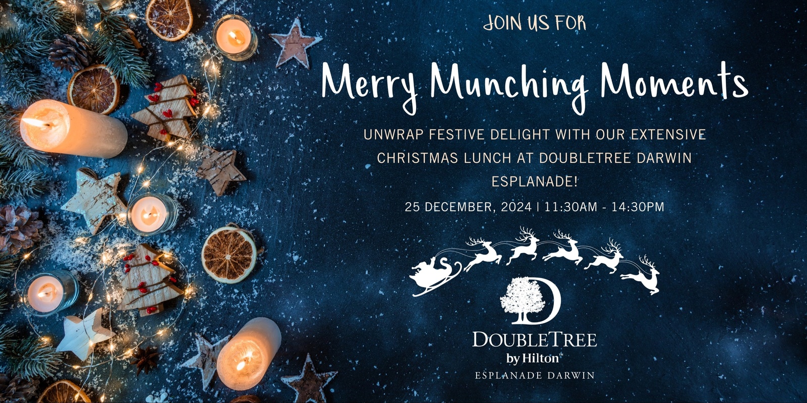 Banner image for Doubletree Christmas Day Lunch 2024