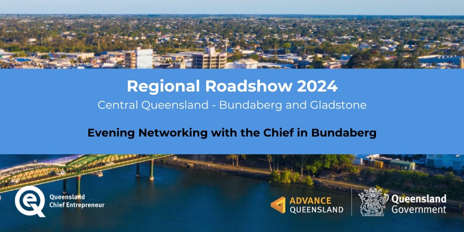 Banner image for Regional Roadshow - Bundaberg - Evening Networking with the Chief
