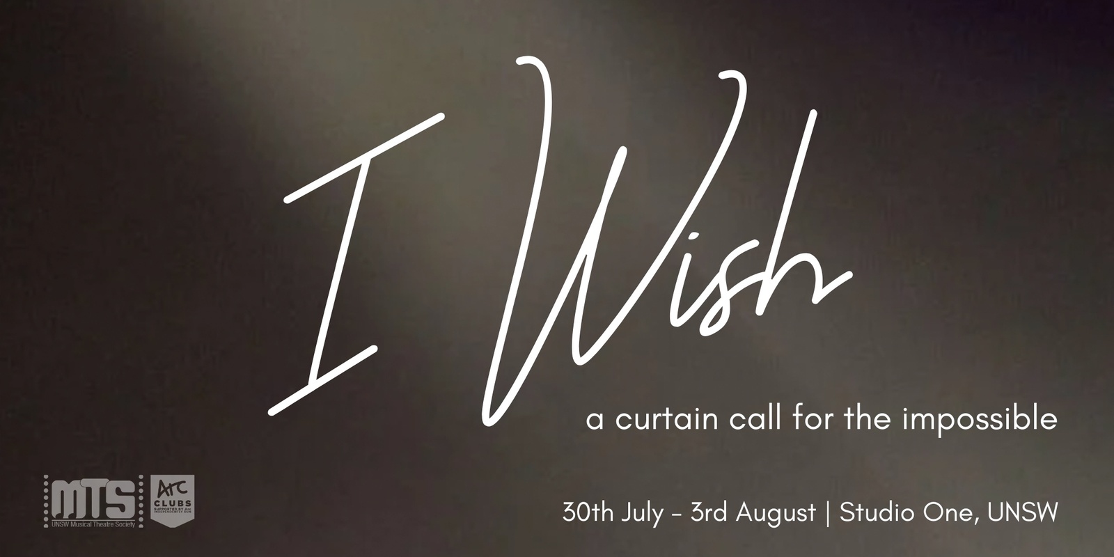 Banner image for UNSW MTS Presents: I Wish Cabaret