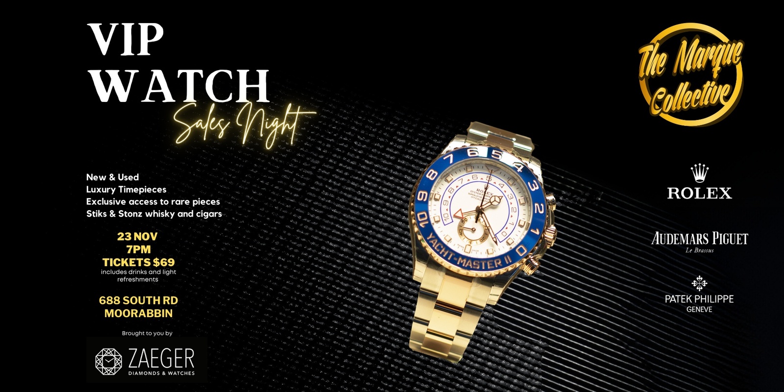 Banner image for VIP Watch Sales Night