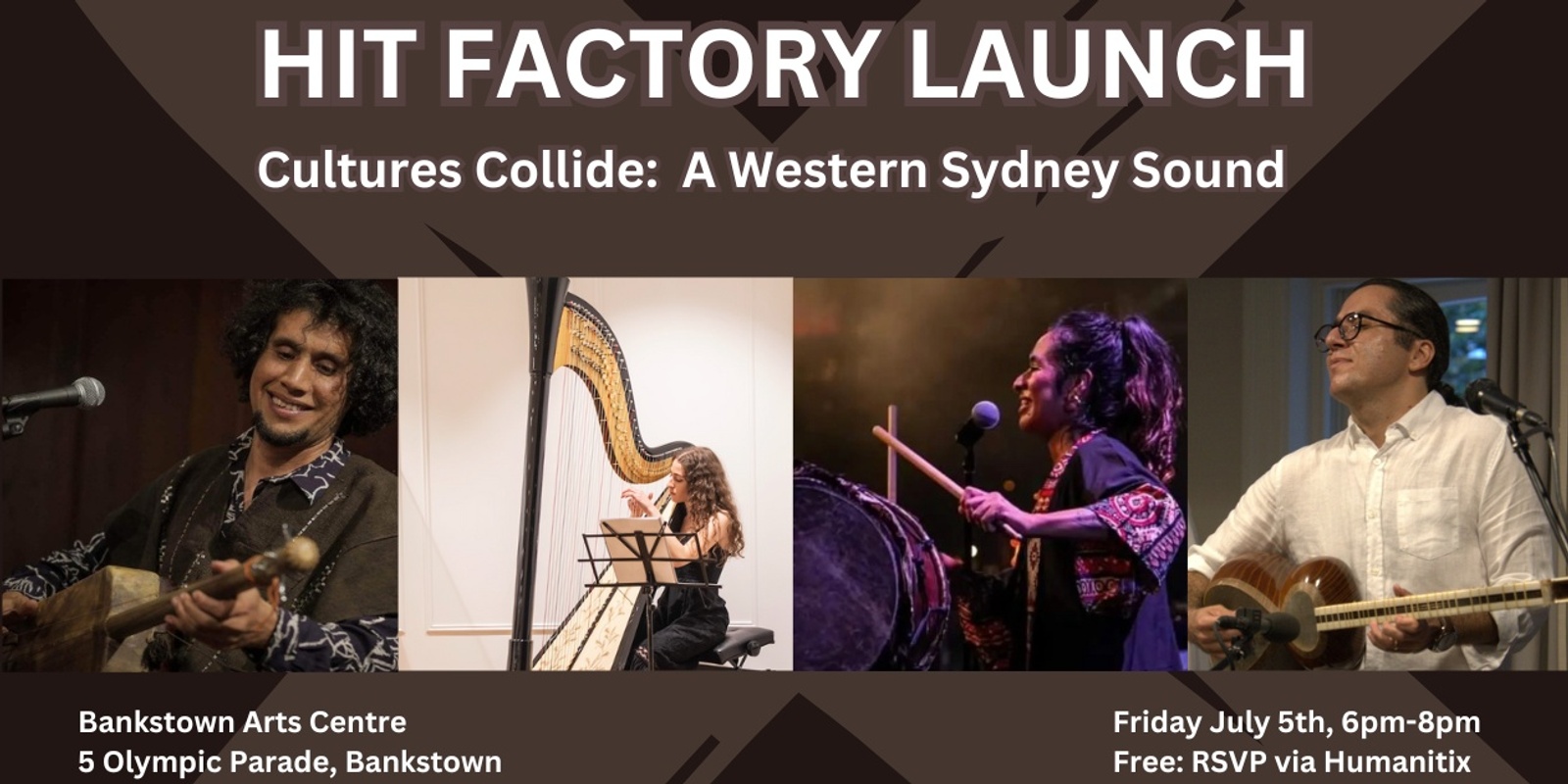 Banner image for Hit Factory Launch - Western Sydney Sound