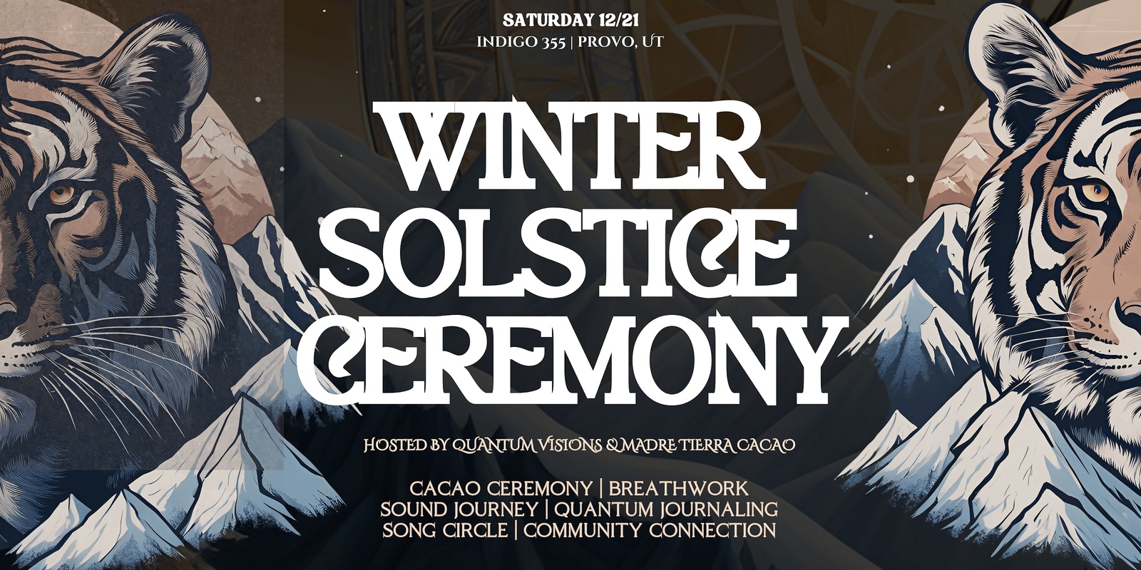 Banner image for Winter Solstice Ceremony (Cacao, Breathwork, Song Circle, Sound Journey)