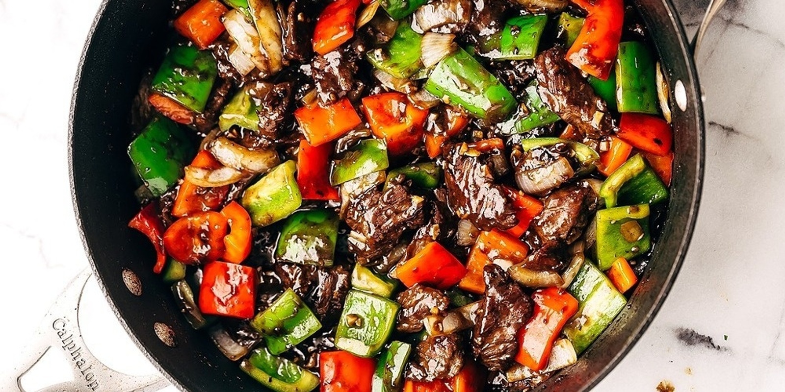 Banner image for Family Dinner Cooking Class: Pepper Beef with Asian Greens and Boiled Rice
