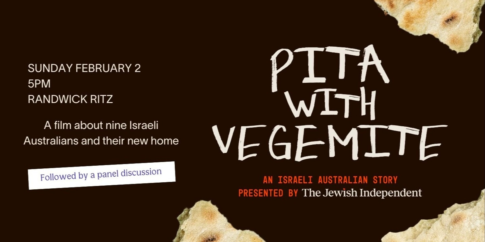 Banner image for Pita with Vegemite screening 