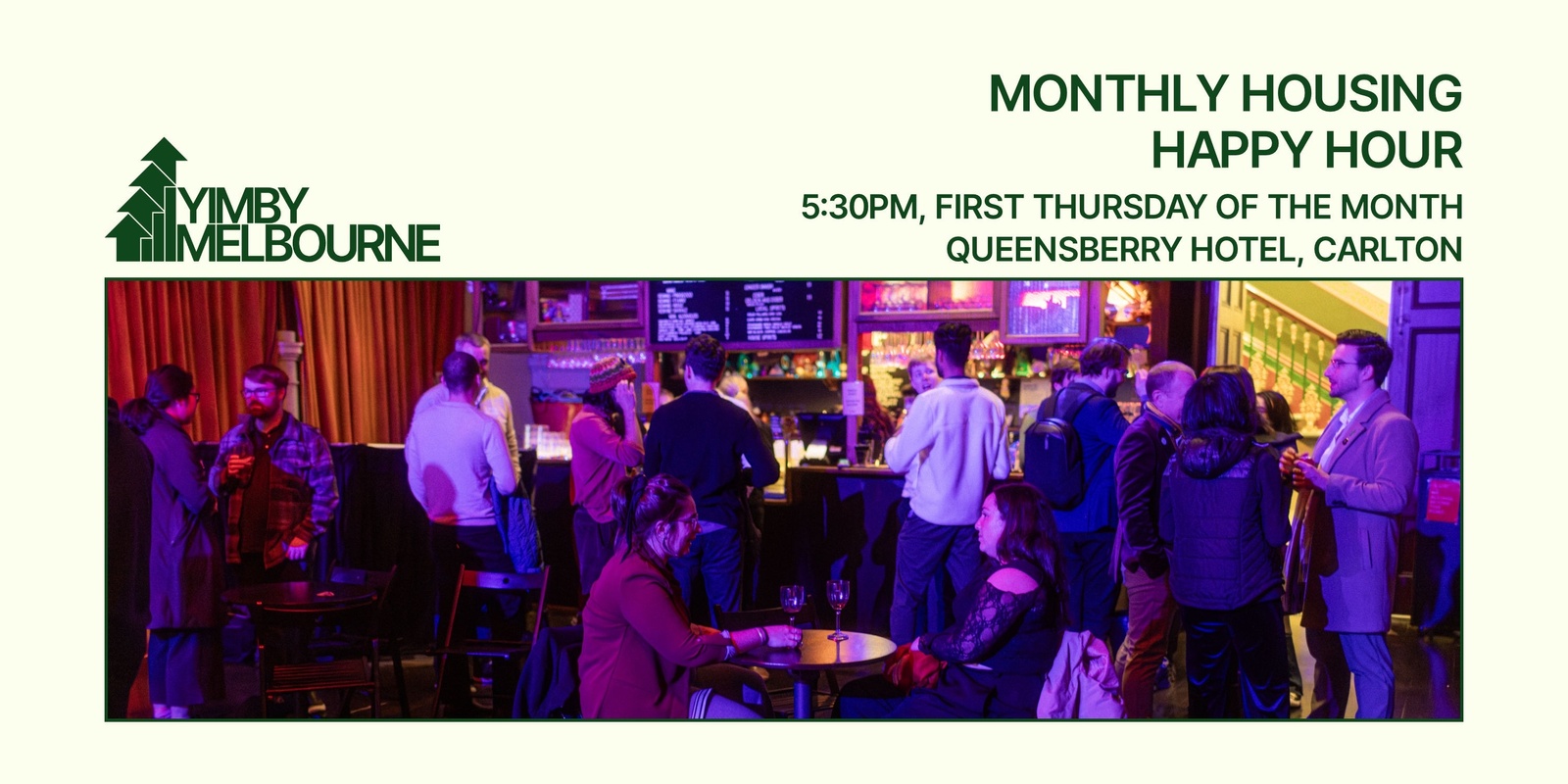 Banner image for YIMBY Melbourne Happy Hour