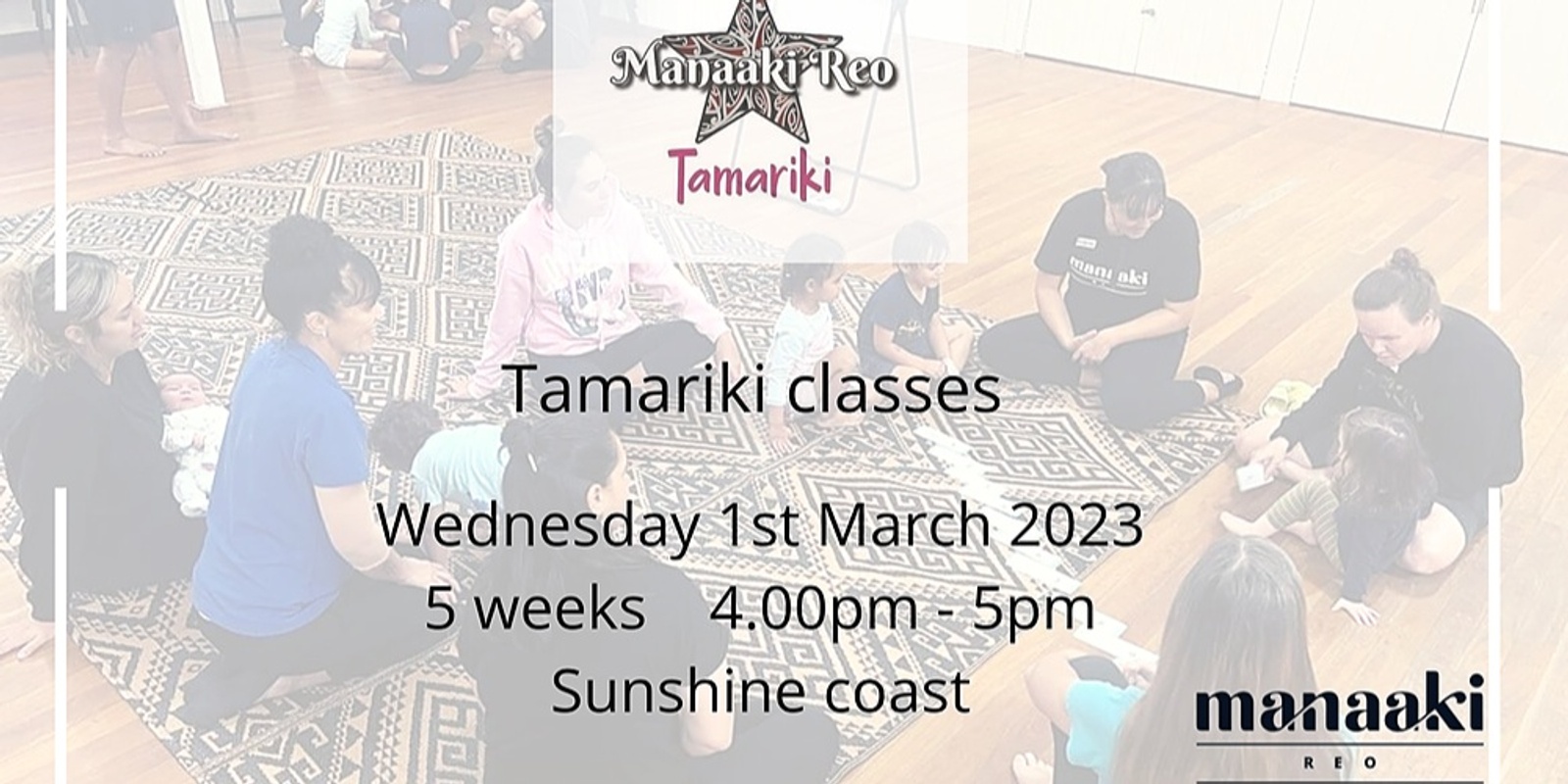 Banner image for Tamariki Te Reo Māori classes 