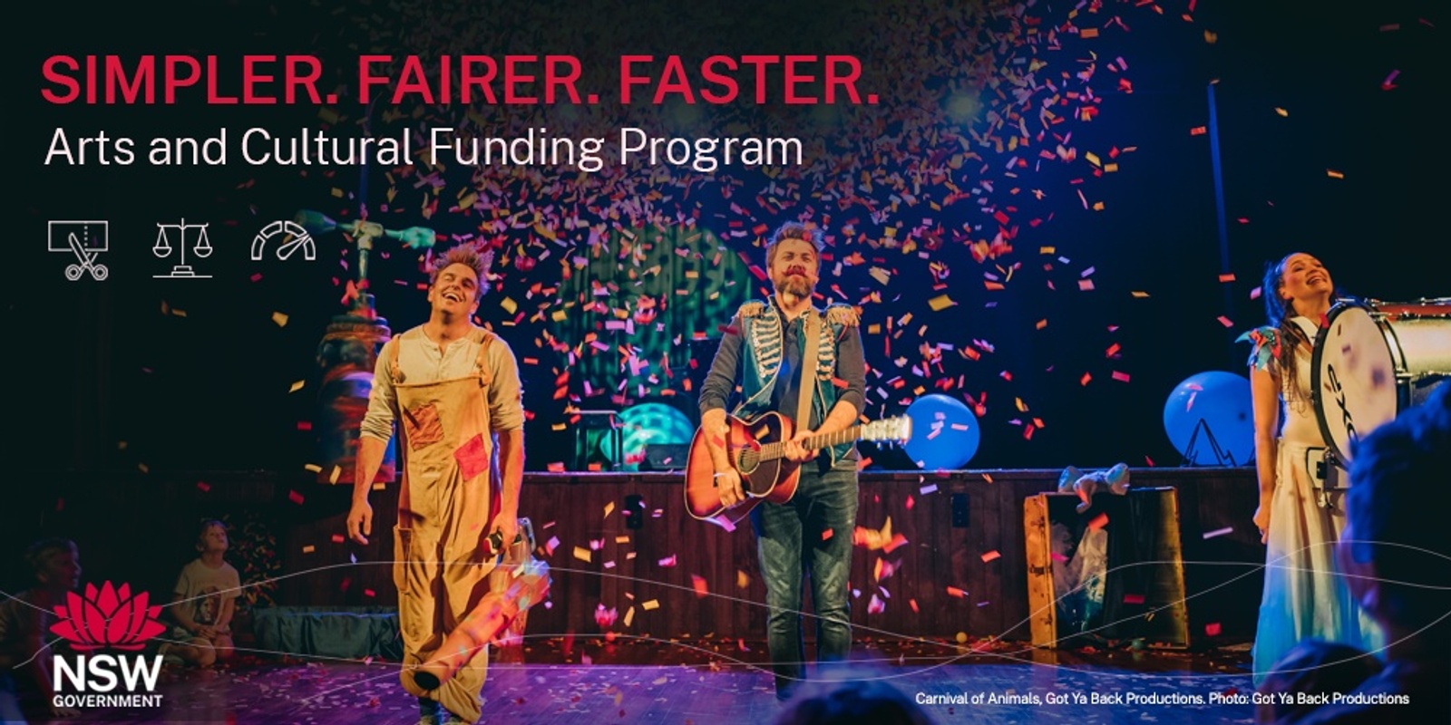 Banner image for Create NSW Arts and Cultural Funding Reform Webinar