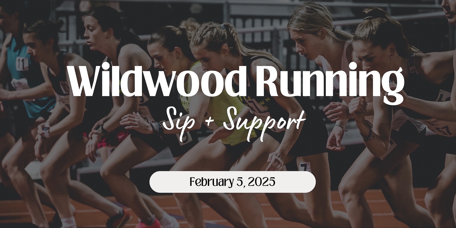 Banner image for Sip and Support: A Night with Wildwood Running