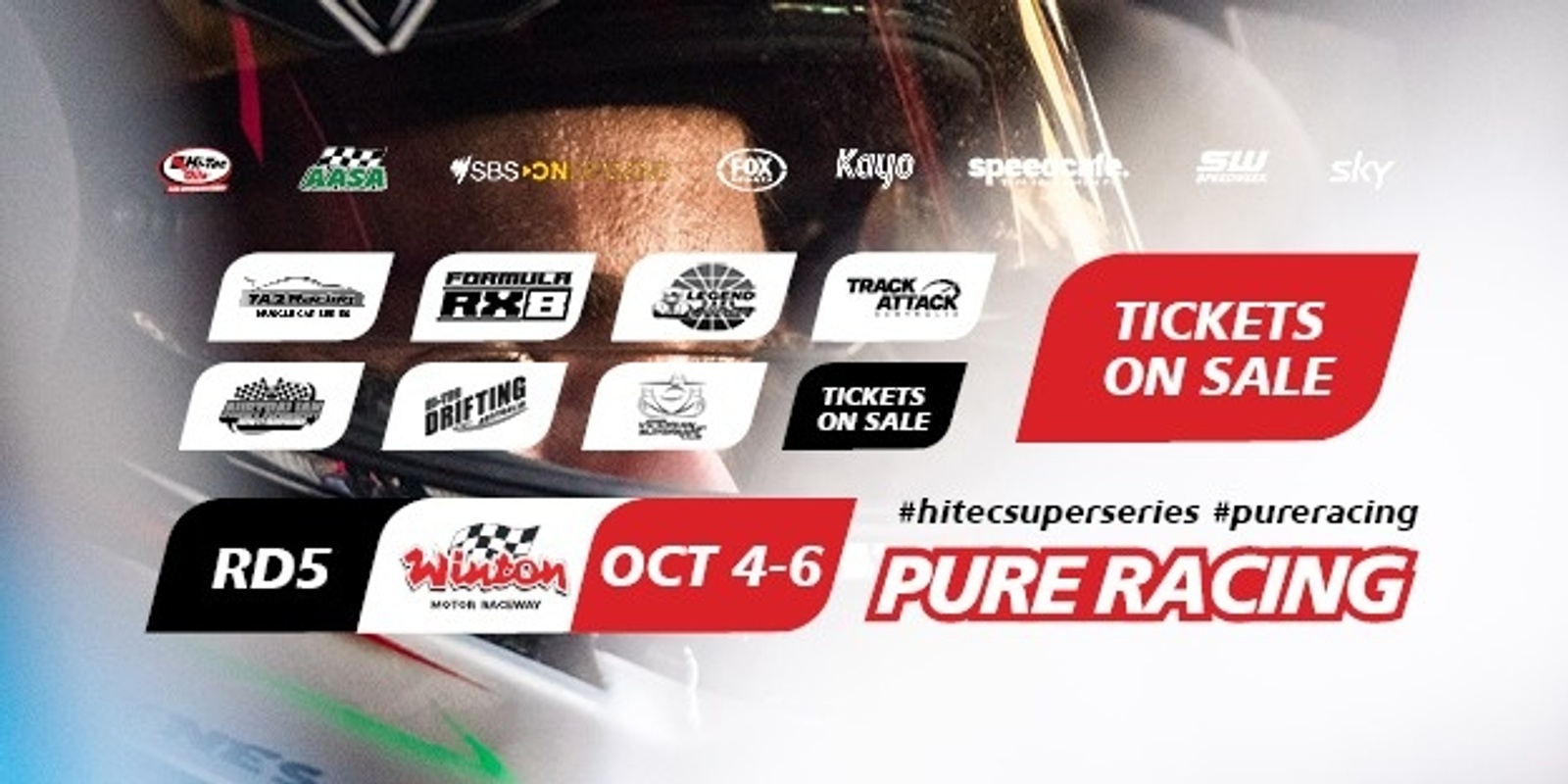 Banner image for Hi-Tec Oils Super Series Round 5: October 4-6 Winton Motor Raceway