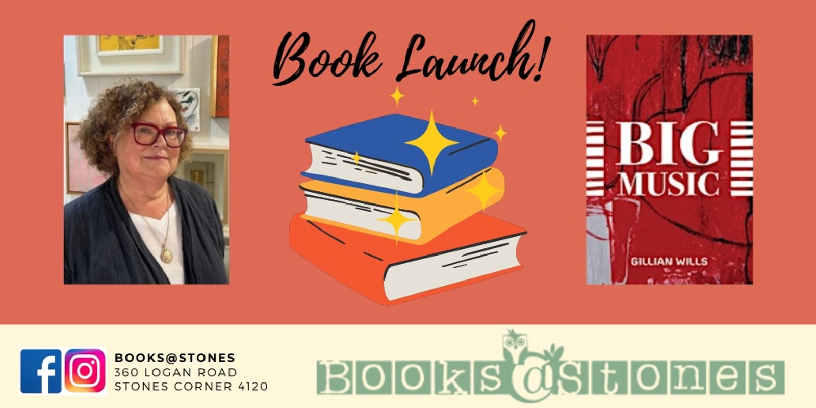 Banner image for Book Launch: Big Music - Gillian Wills