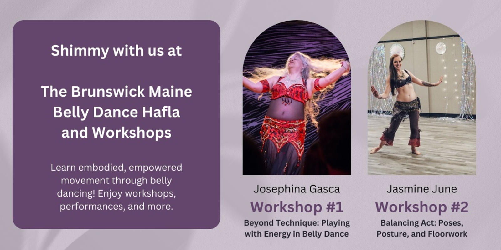 Banner image for Brunswick Maine Belly Dance Hafla and Workshops