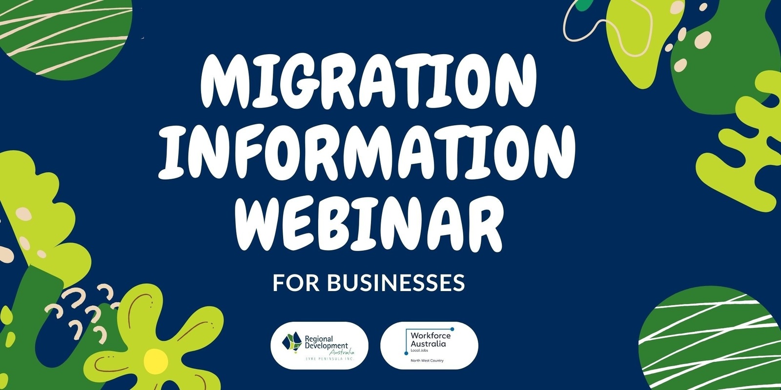 Banner image for Migration Information Webinar for Businesses