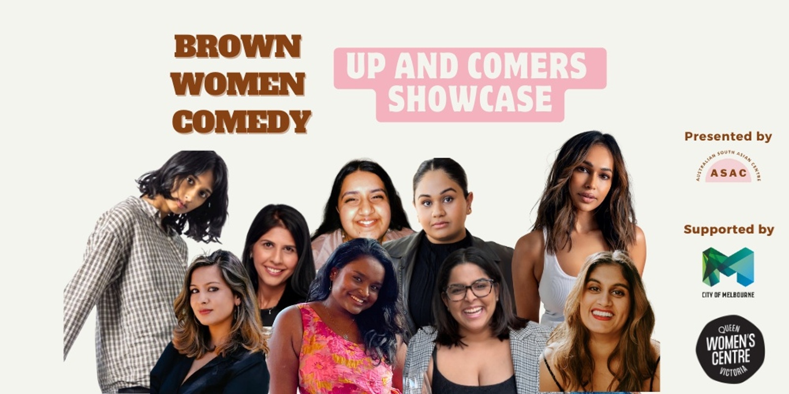 Banner image for Brown Women Comedy: Up-and-Comers Showcase