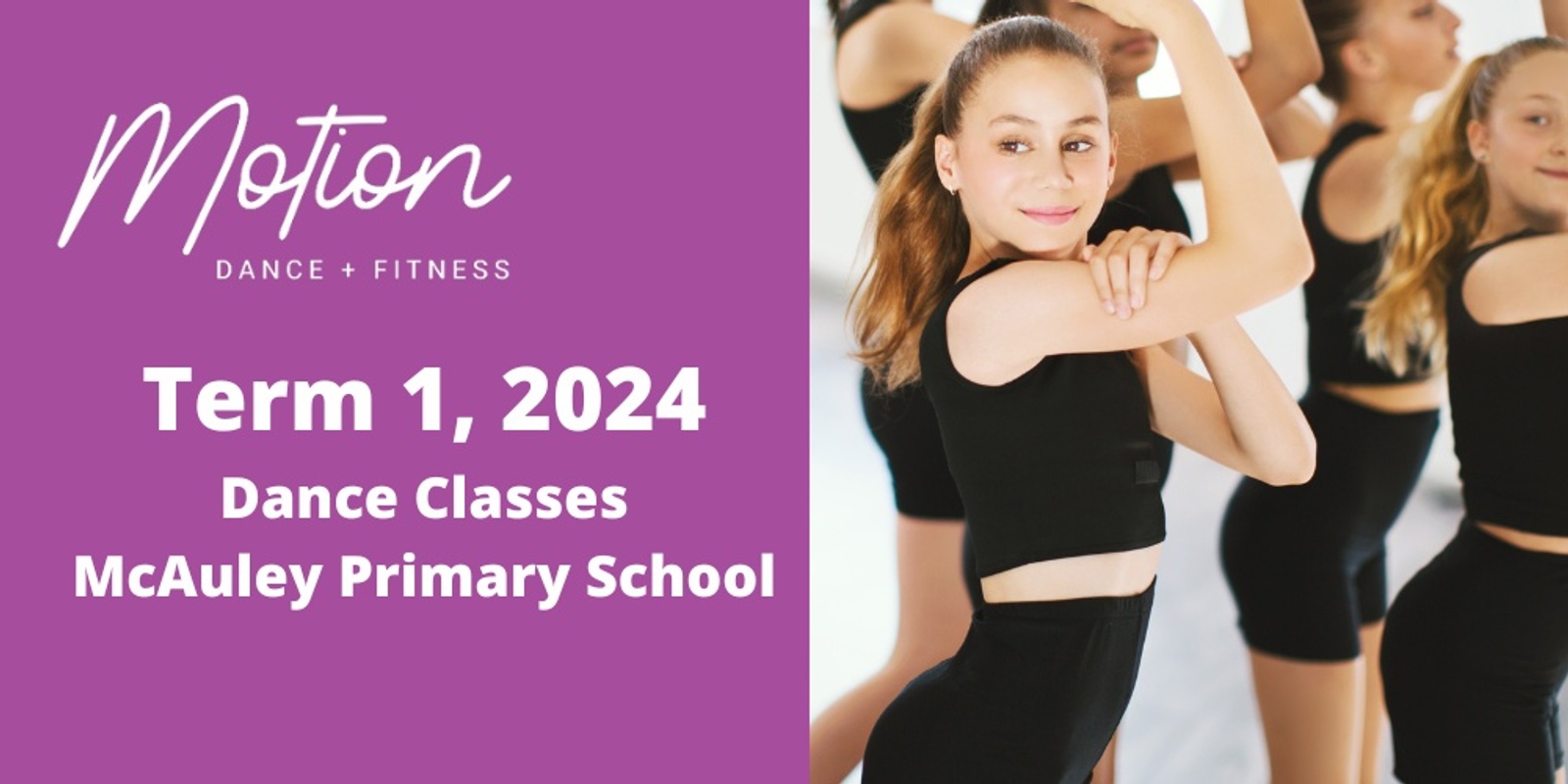 Banner image for Term 1, 2024 Dance Classes at McAuley School 