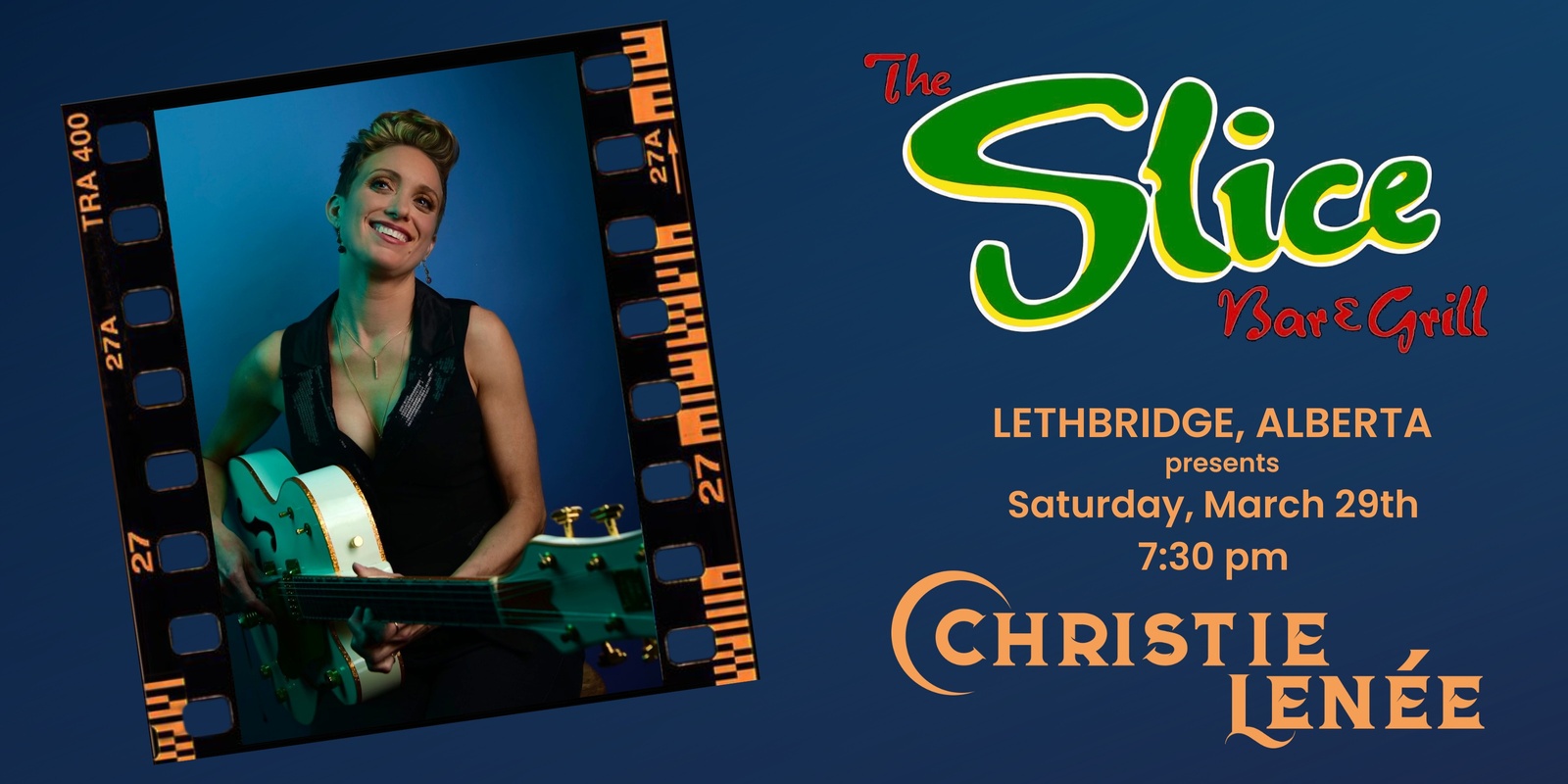 Banner image for An Evening with Christie Lenée @ The Slice