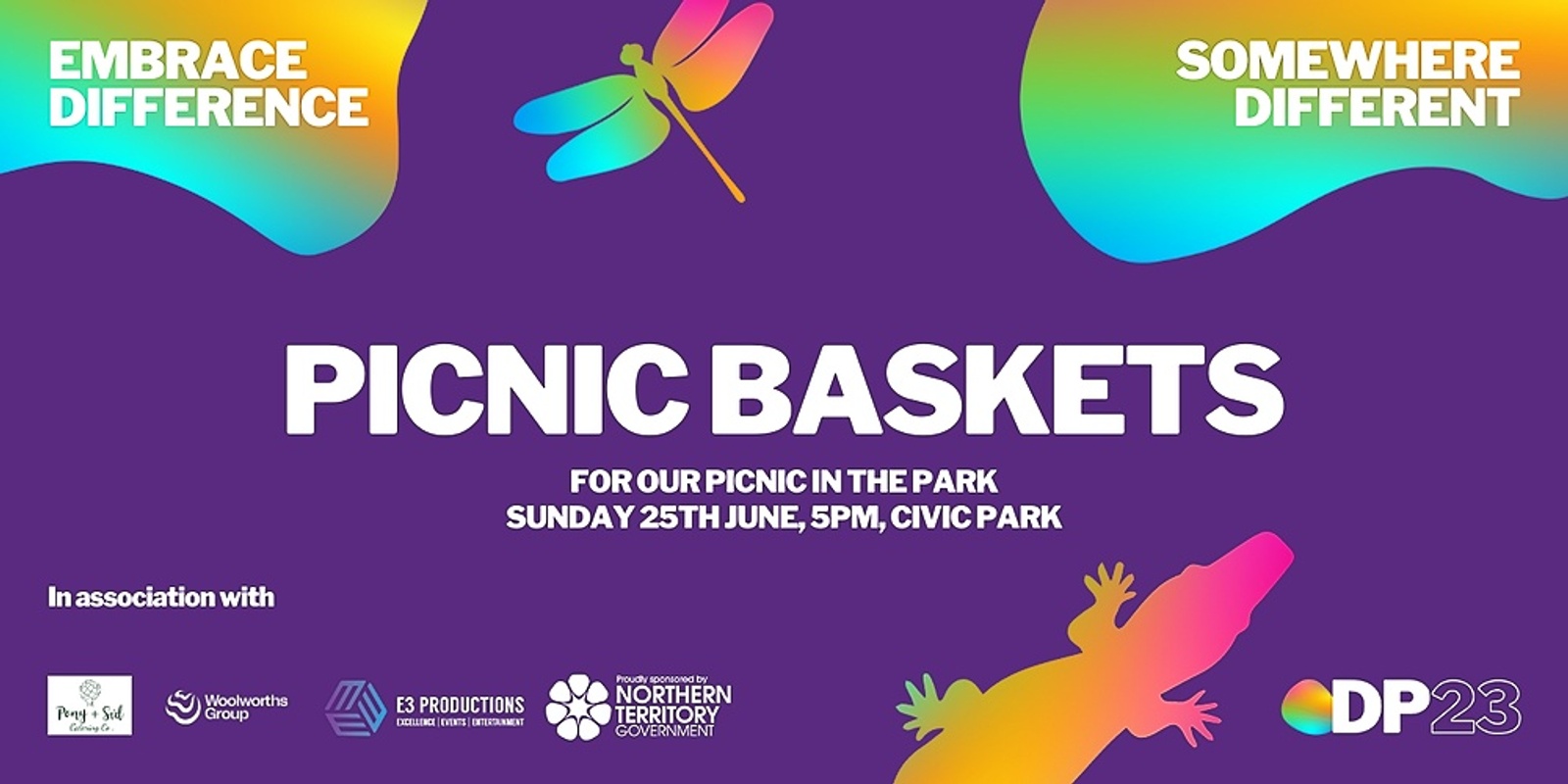 Banner image for Darwin Pride 2023 – Picnic in the Park Hampers