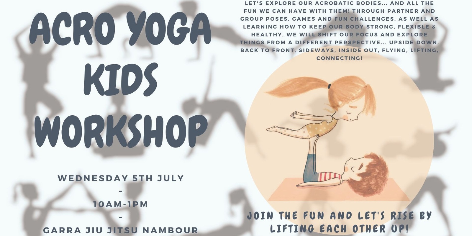 Banner image for Acro Yoga Kids Workshop