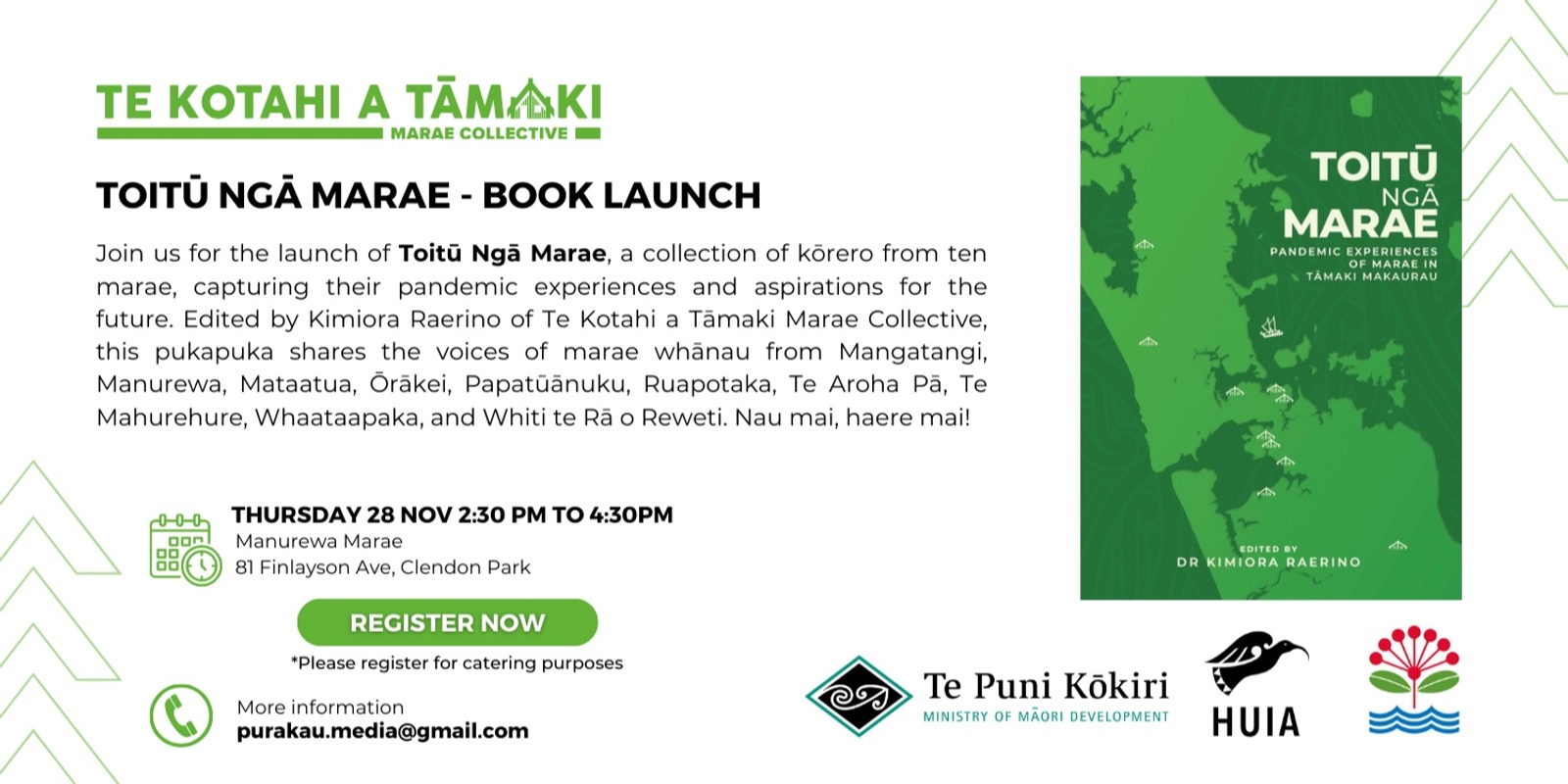 Banner image for Toitū Ngā Marae - Book Launch