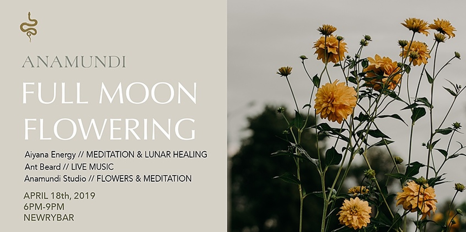 Banner image for Full Moon Flowering // April