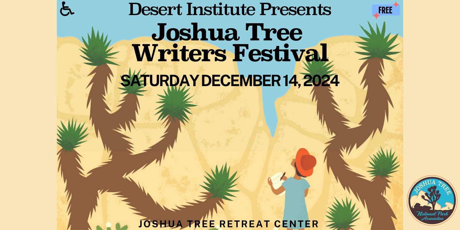 Banner image for Joshua Tree Writers Festival (presented by Desert Institute)