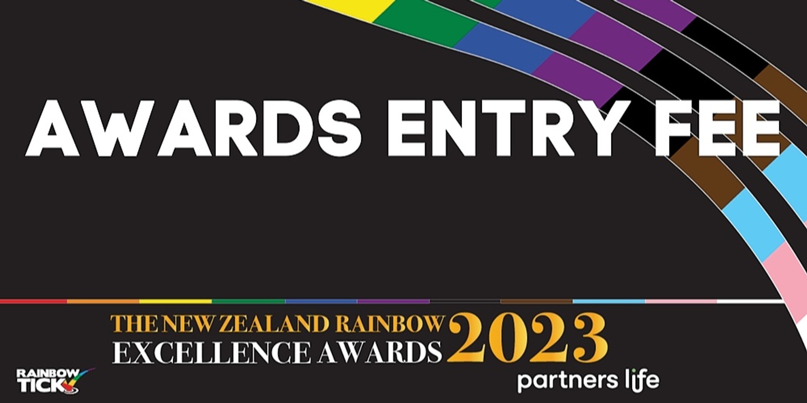 Banner image for Entry Application Fee to The New Zealand Rainbow Excellence Awards 2023