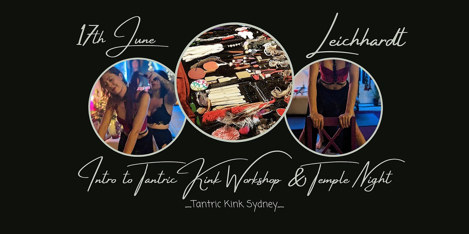 Banner image for Intro to Tantric Kink Workshop and Temple Night