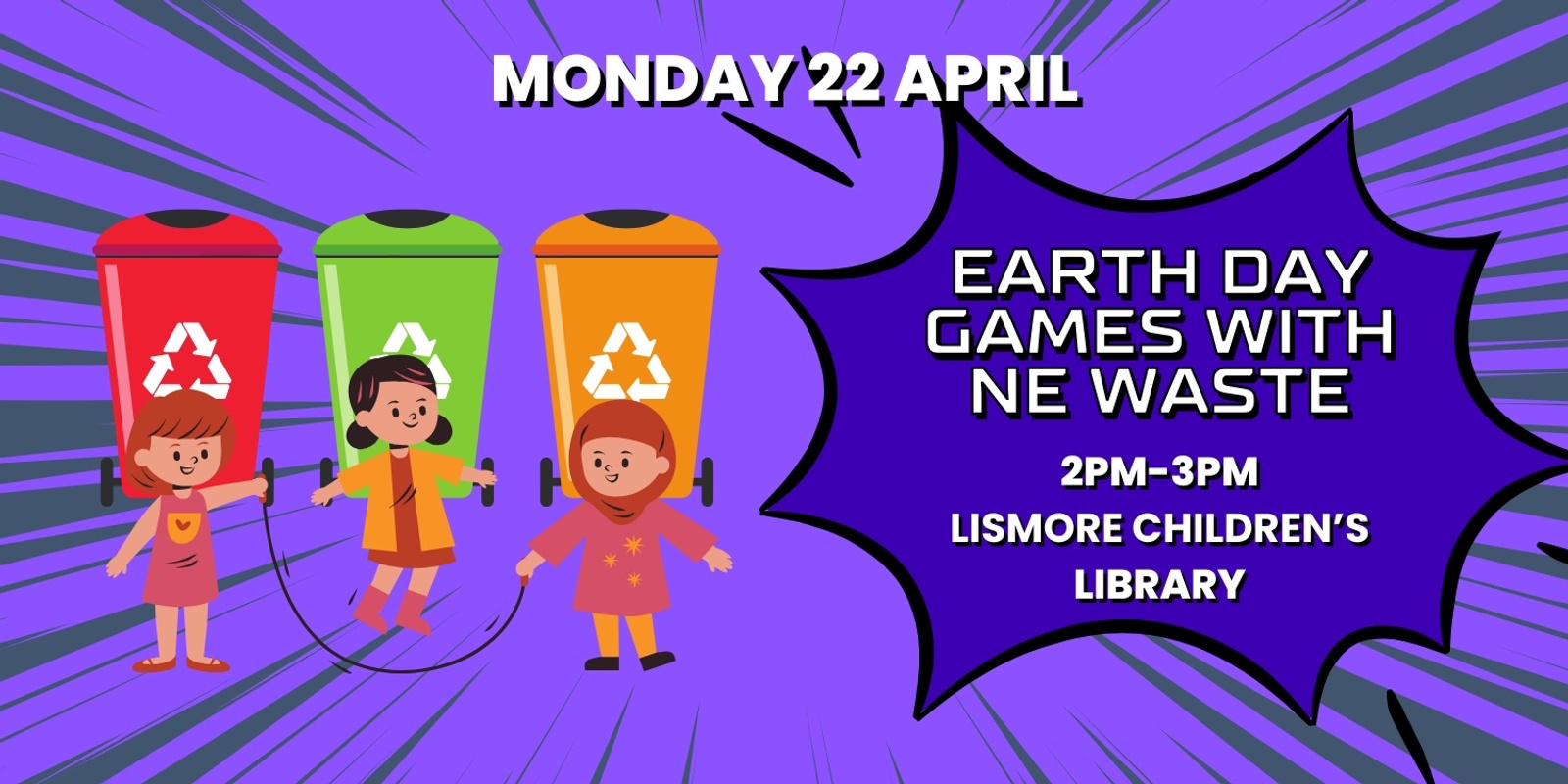Banner image for Earth Day Games with NE Waste